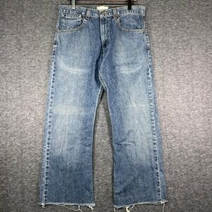 Levis SilverTab True Boot Cut Jeans Mens 33x29 Blue Denim Vintage